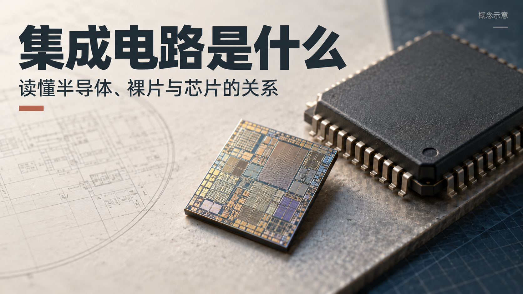 集成电路是什么？与芯片、半导体是什么关系