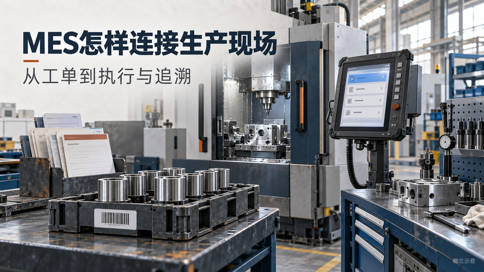 MES系统是什么？核心功能模块与工作流程