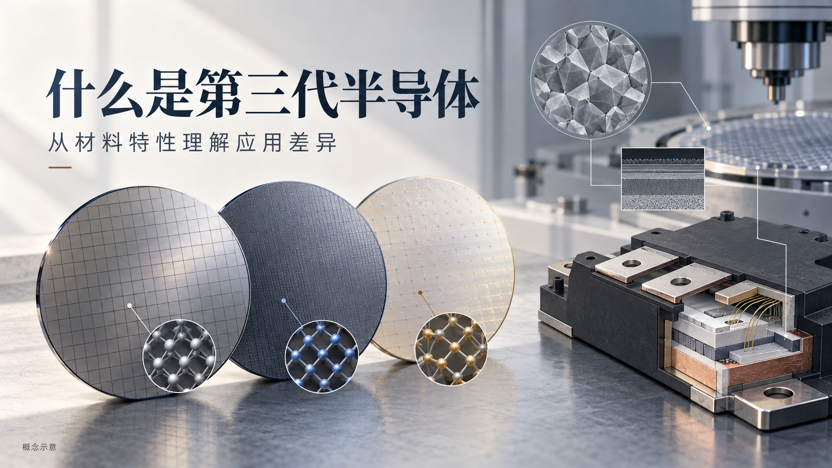 第三代半导体是什么？与第一、二代材料的区别