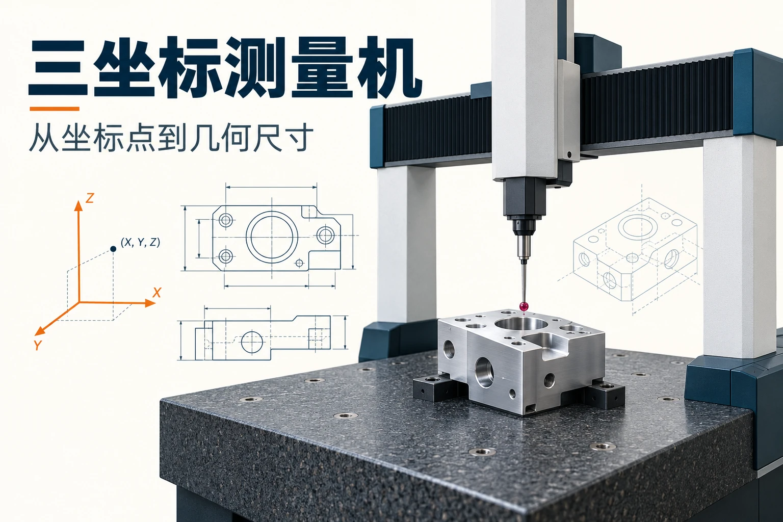 三坐标测量机是什么？工作原理、结构类型与应用
