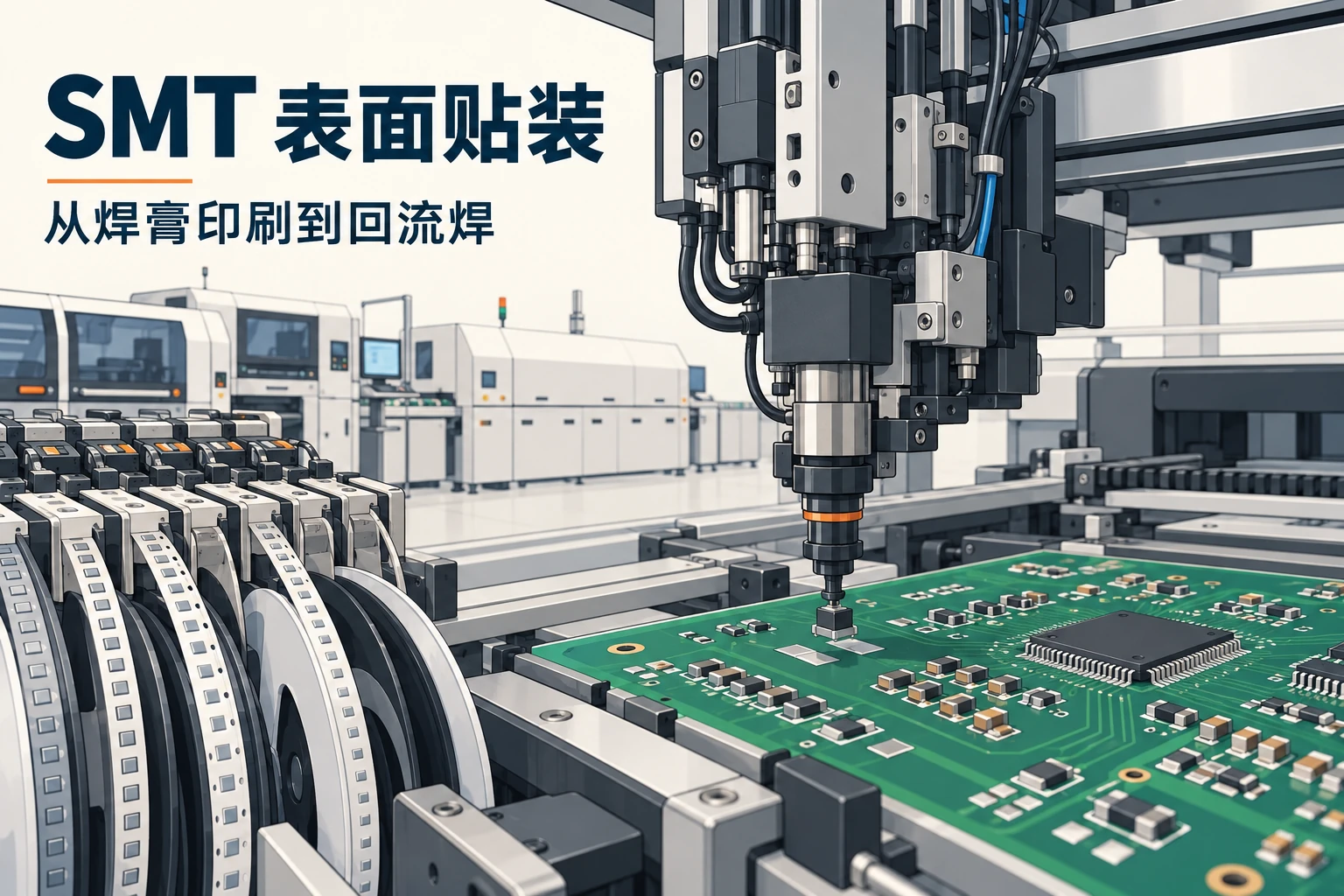 SMT是什么？表面贴装工艺流程与关键设备