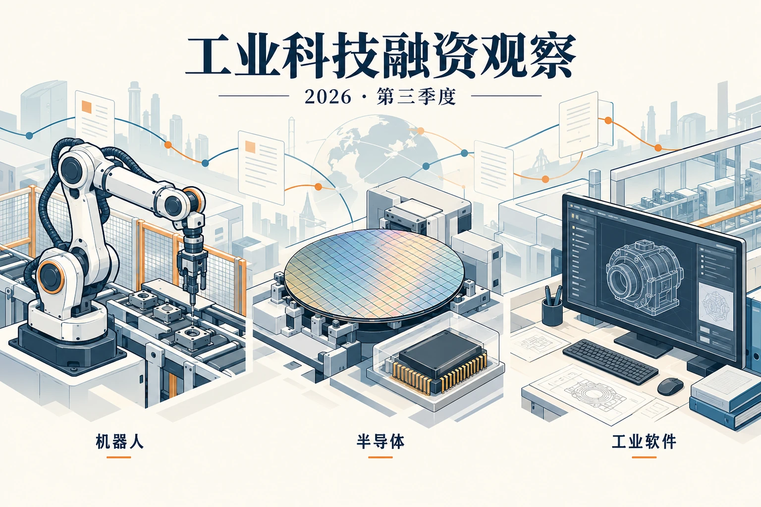 2026年第三季度工业科技融资盘点：机器人、半导体与工业软件