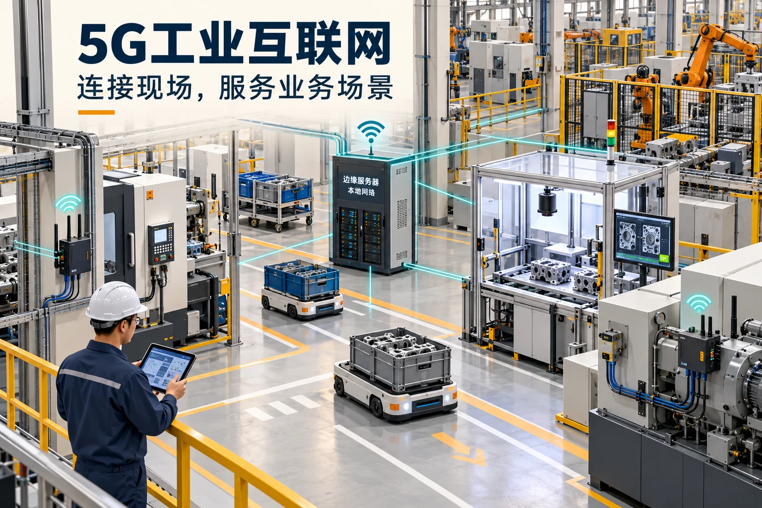 5G工业互联网有哪些应用场景？典型工厂落地方式梳理