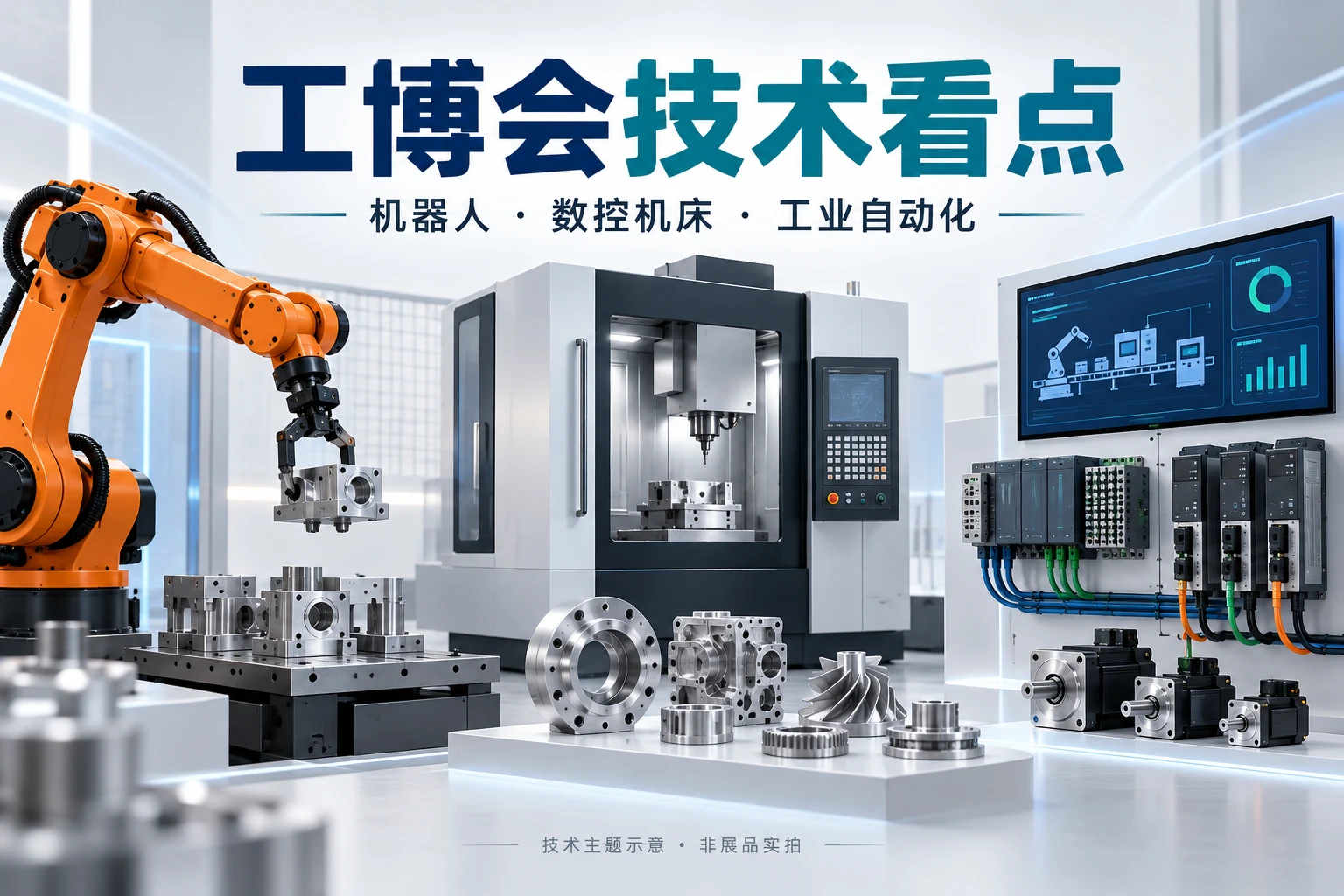 中国国际工业博览会看点：机器人、数控机床与工业自动化新品观察