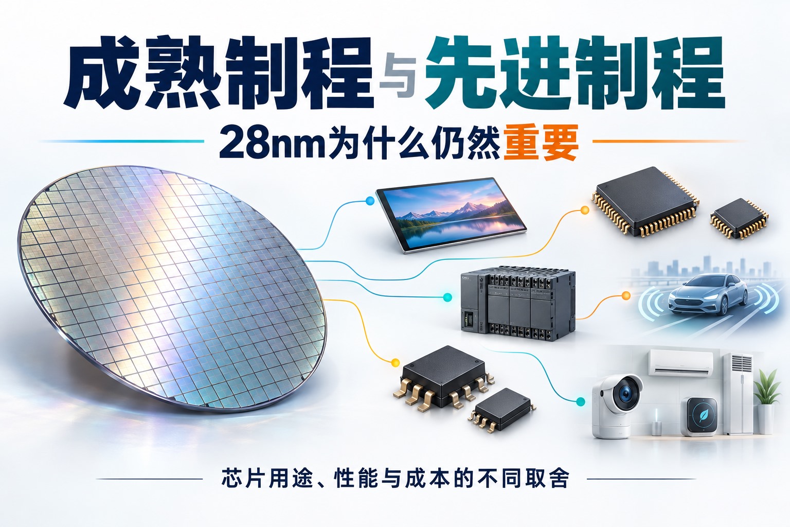 成熟制程和先进制程有什么区别？28nm为什么仍然重要