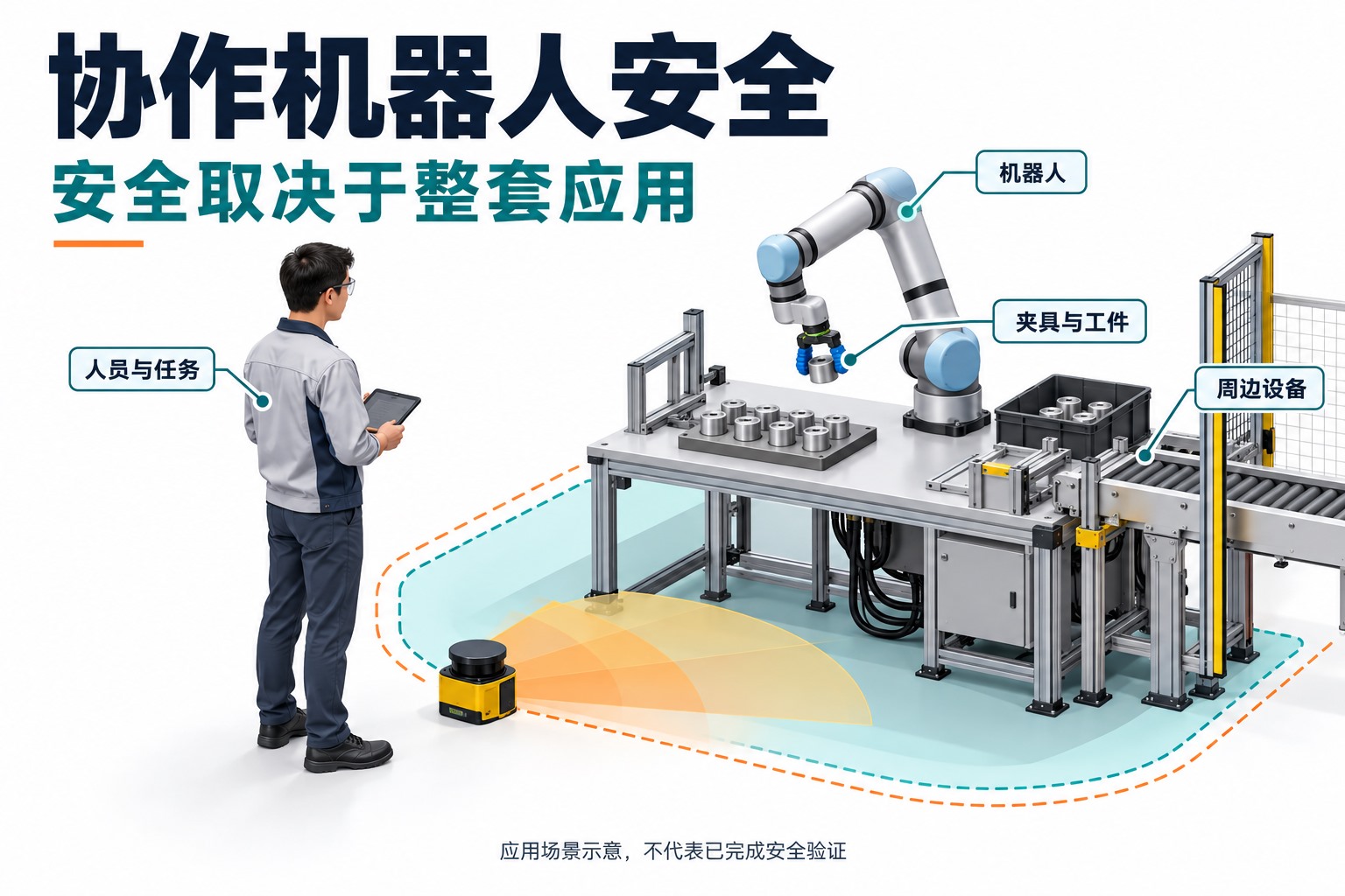 协作机器人安全吗？风险评估、防护措施与验证方法