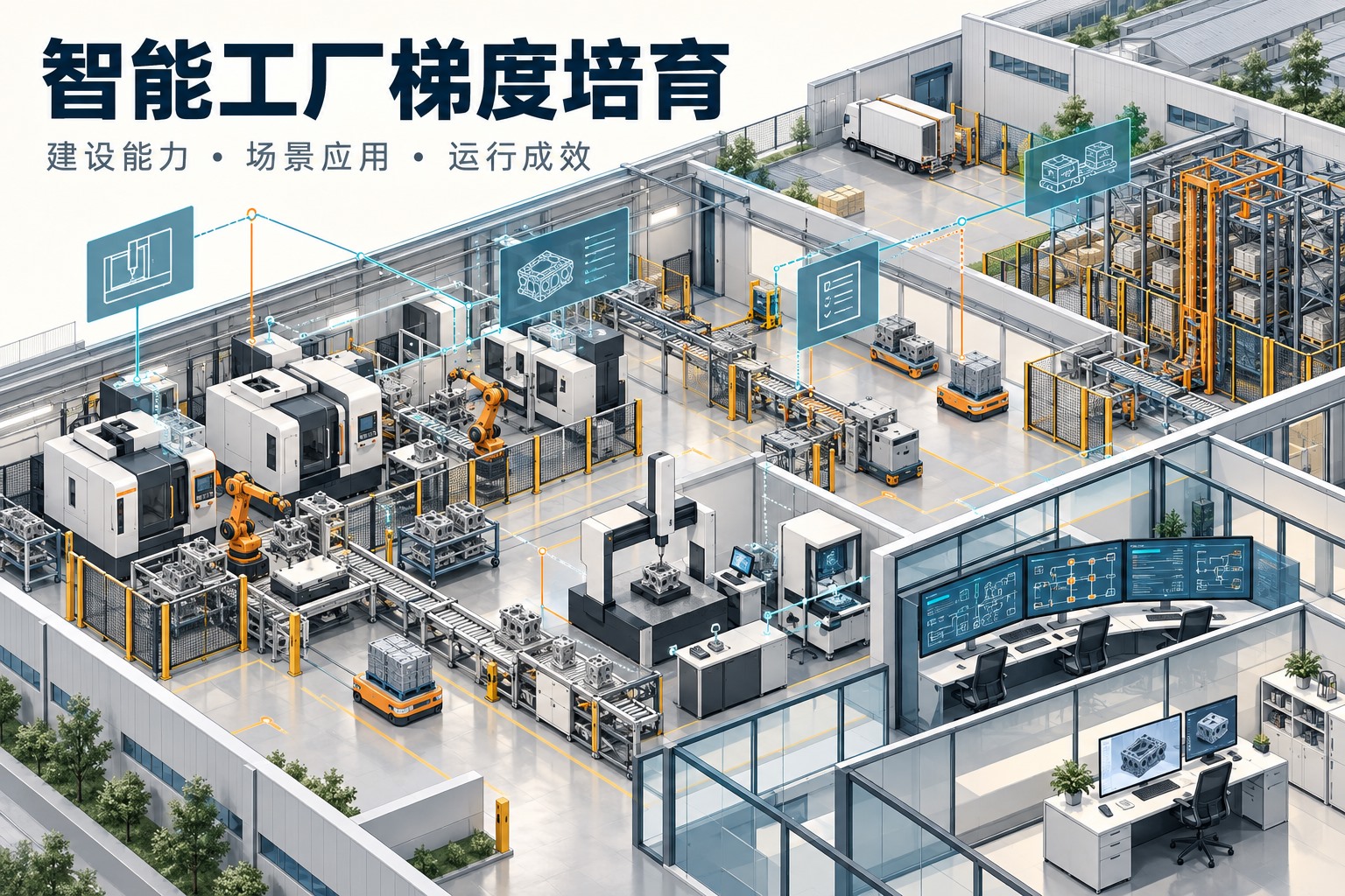 智能制造示范工厂是什么？现行梯度培育与申报要求