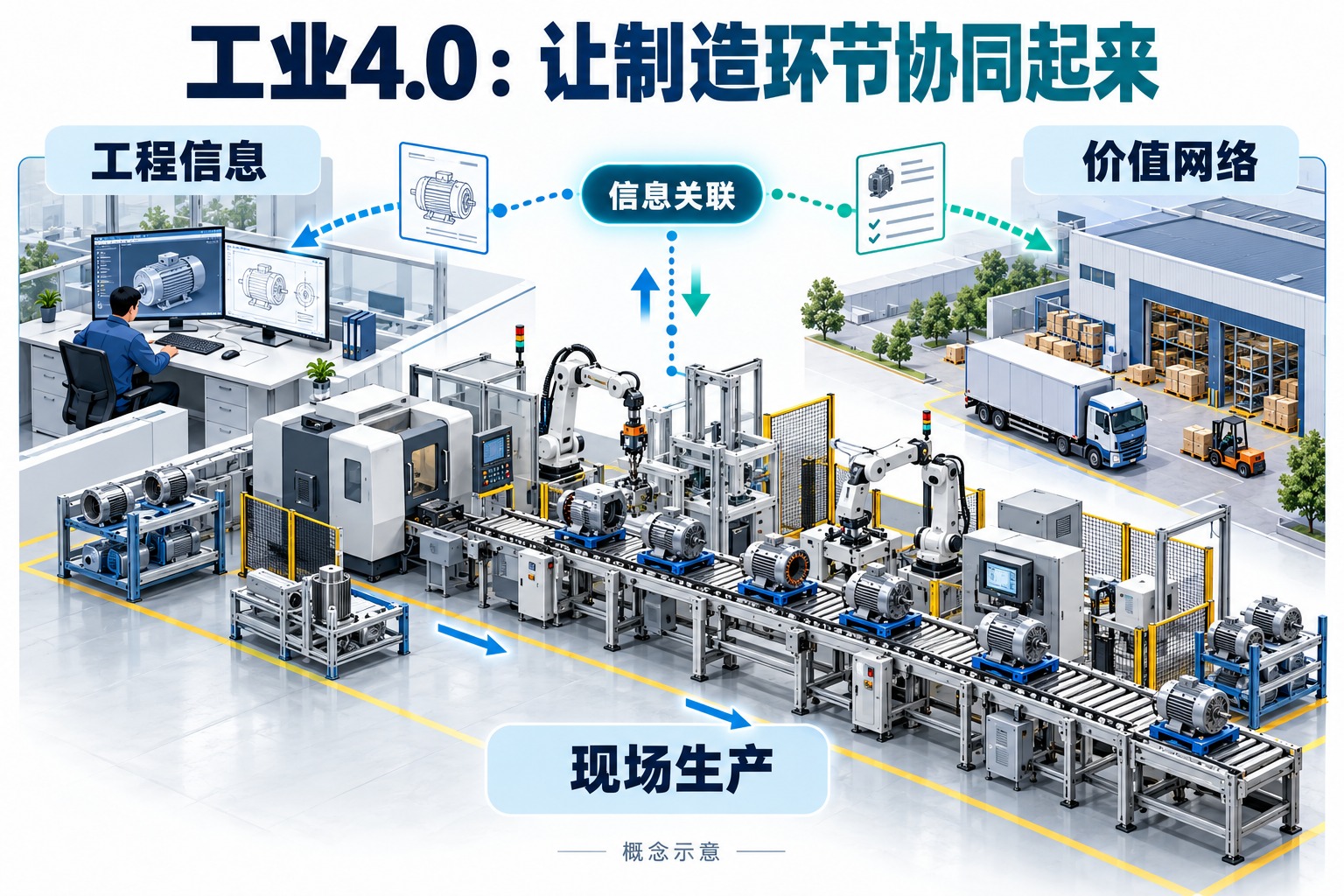 工业4.0是什么？与智能制造、工业互联网的区别