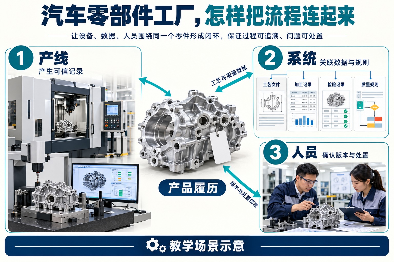 汽车零部件工厂数字化改造：产线、系统与组织协同